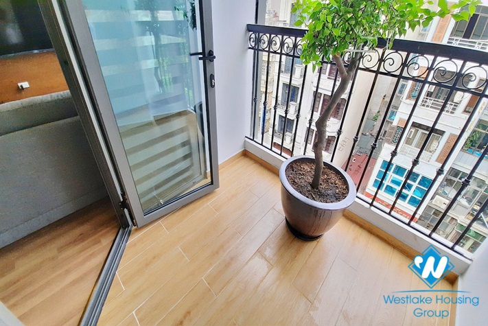 New one-bedroom apartment for rent near Vincom Ba Trieu